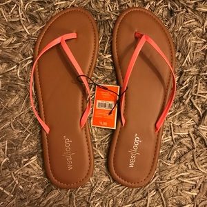NWT Women’s West Loop Thin Shield Sandals L 9/10